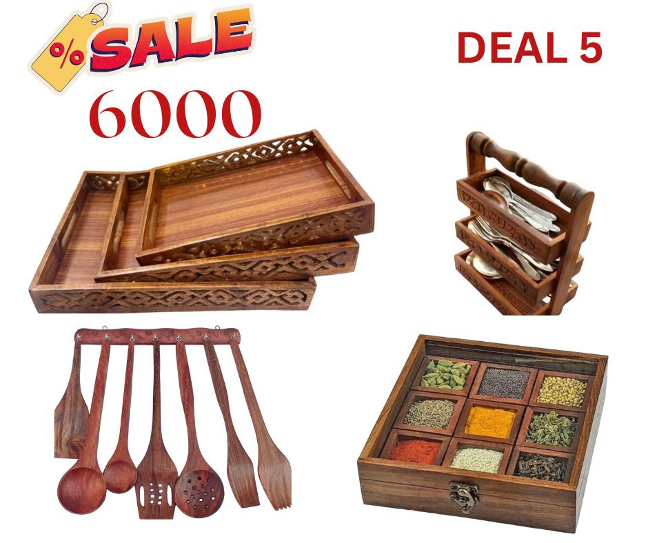 Tray Set & Kitchen Essentials - wcspk