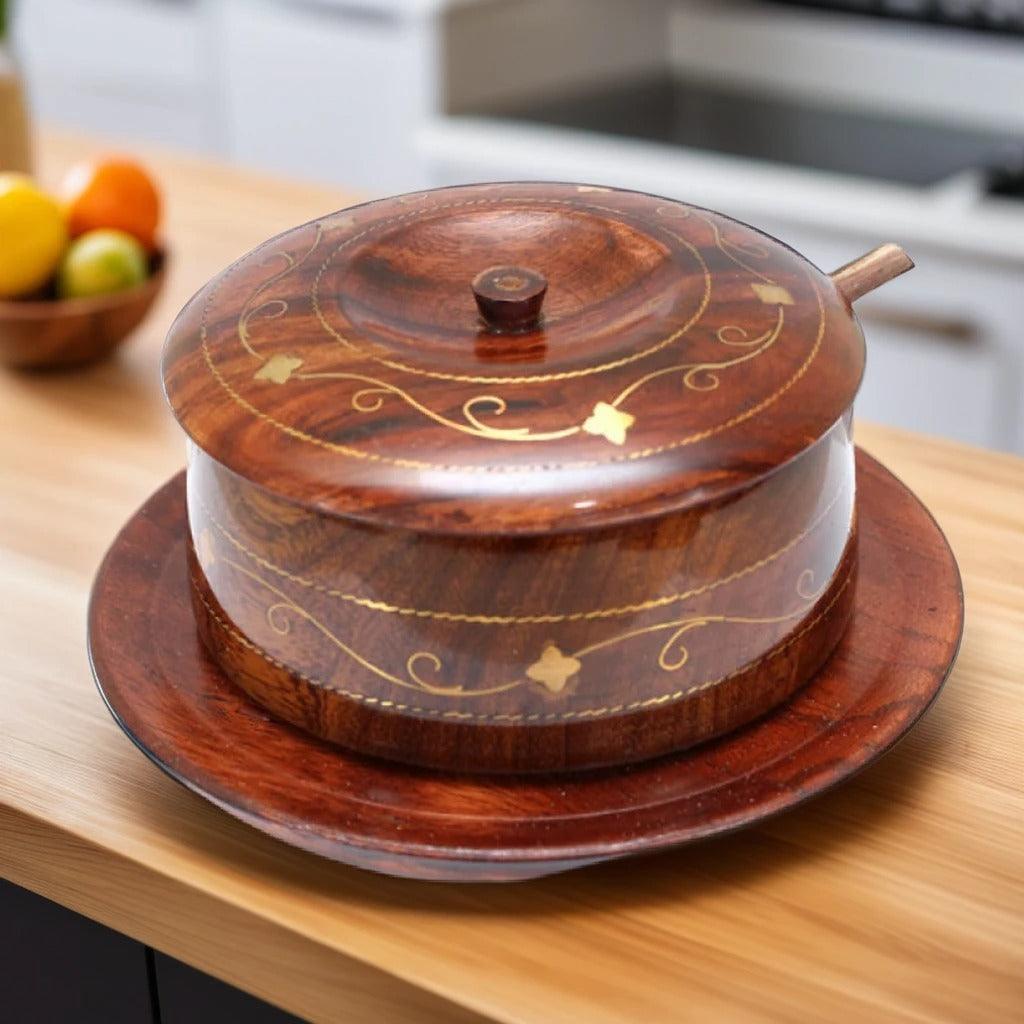 Wooden Sugar Pot - wcspk