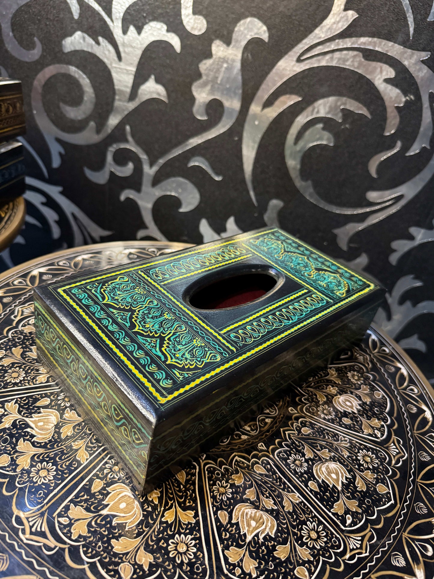 tissue box naqshi art - wcspk