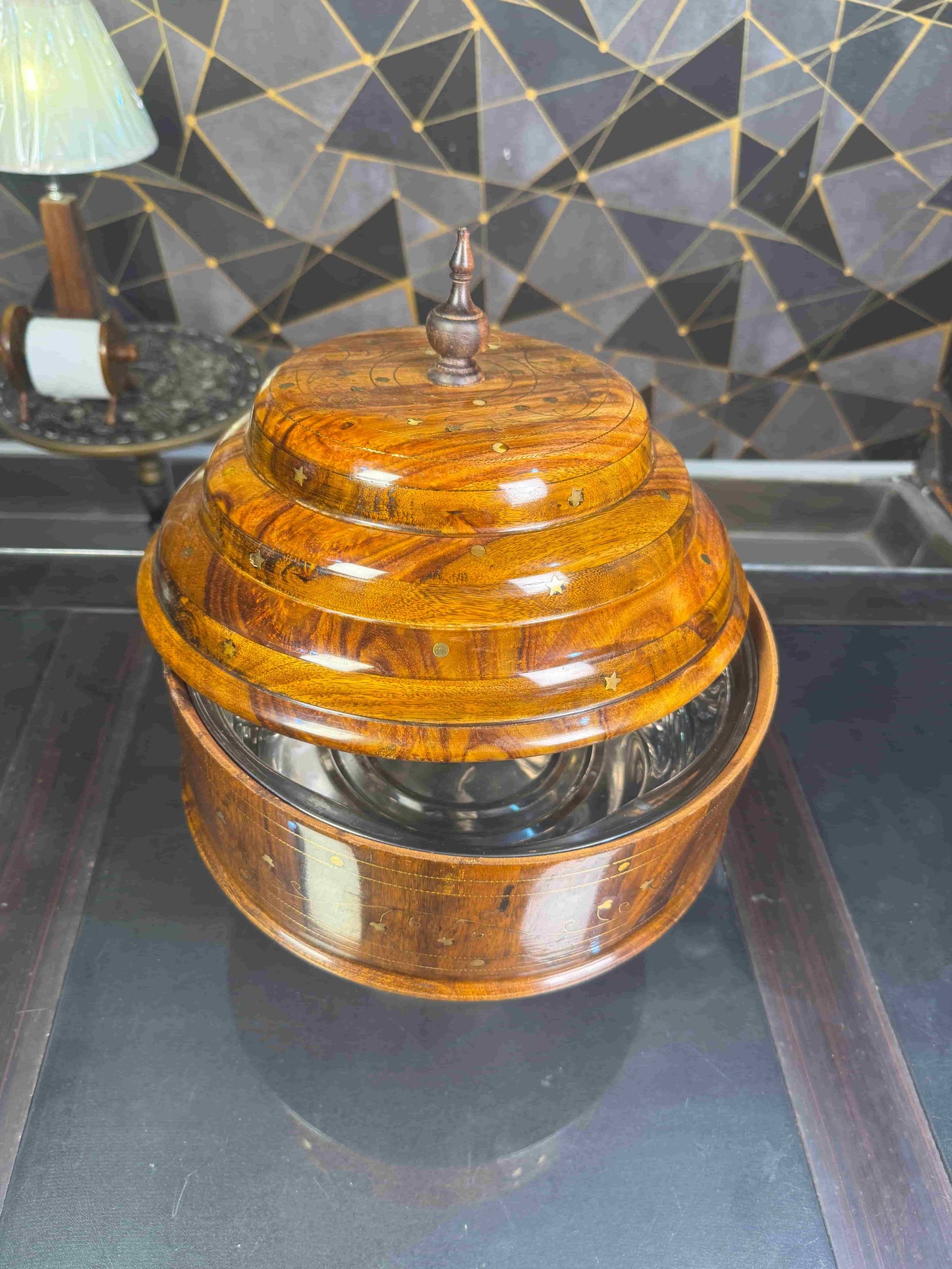 wooden buffet
