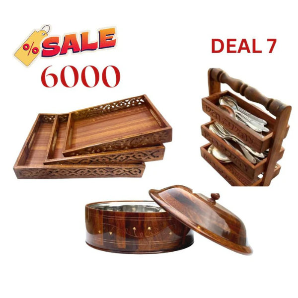Wooden Kitchen Set Deal