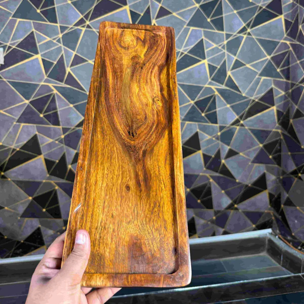 food serving platter wooden