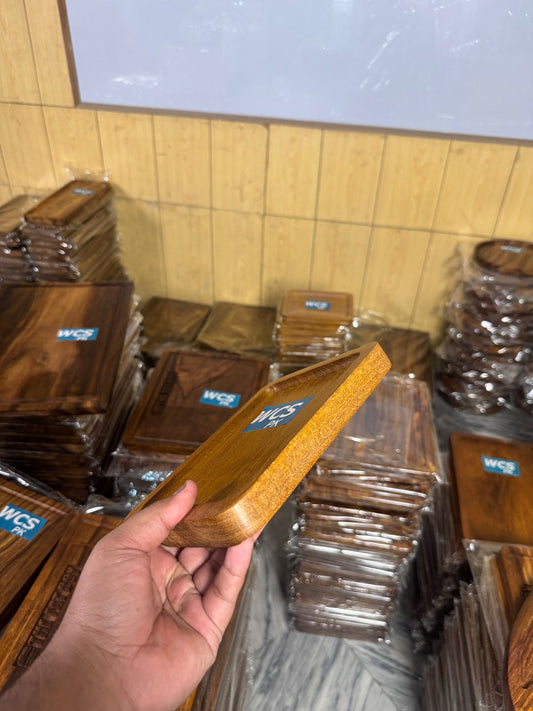 acasia wood platter