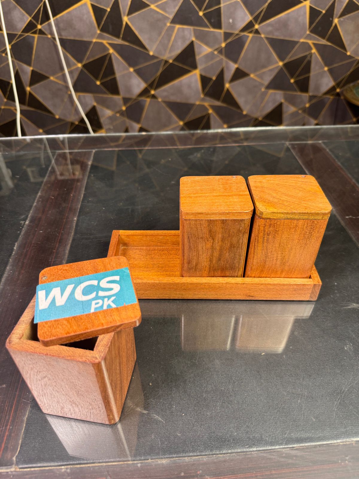 pure wooden new spice box