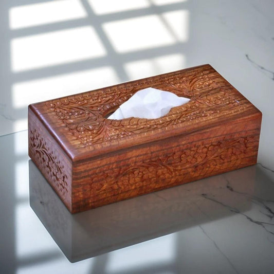 Wooden Tissue Box - wcspk