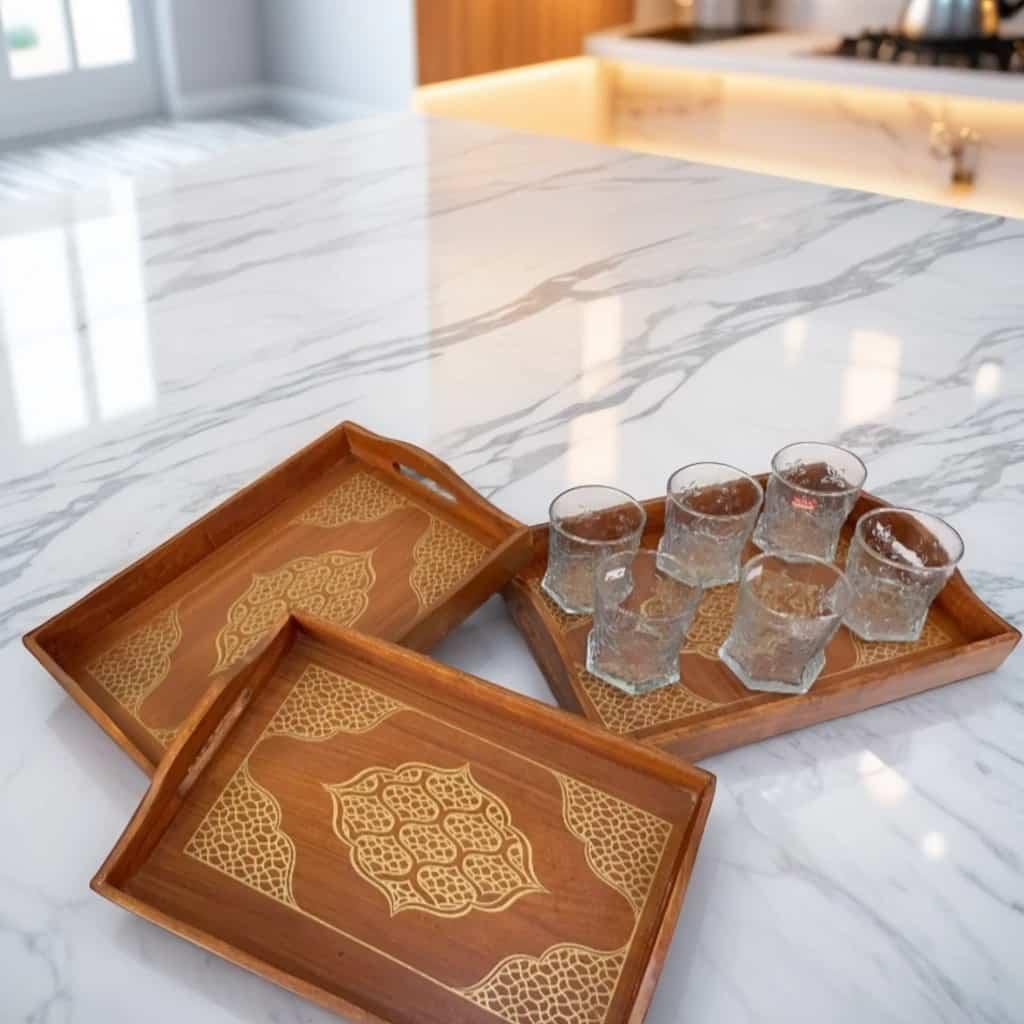 Wooden Tray Set - wcspk