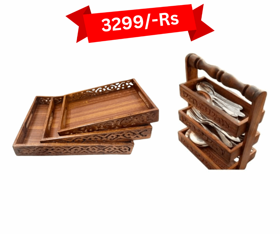 Tray & Spoon Stand Set - wcspk