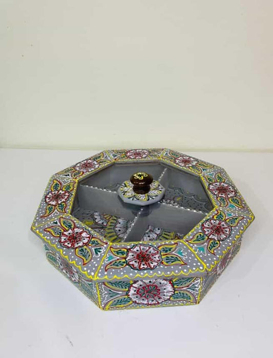 Wooden Dry Fruit Bowl - wcspk